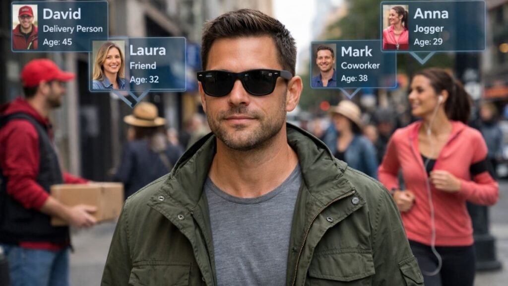 Gafas inteligentes Ray-Ban permitirán identificar personas en tiempo real mientras caminan por la calle
